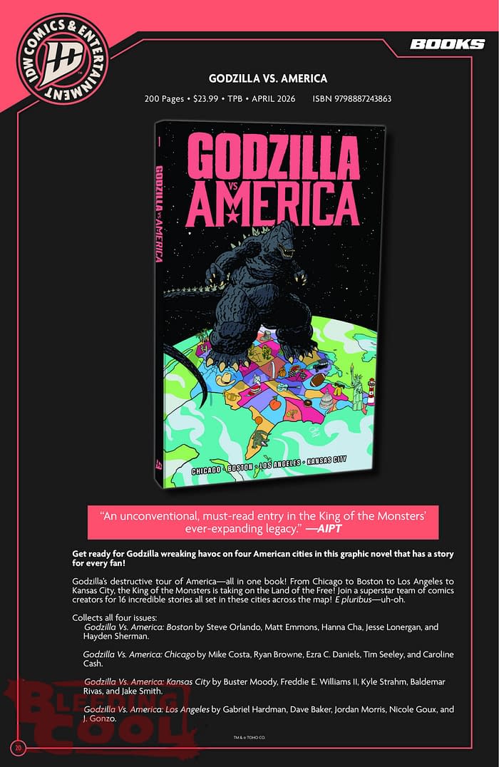 IDW April 2026 Full Solicits