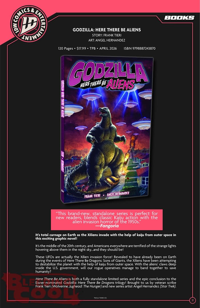 IDW April 2026 Full Solicits