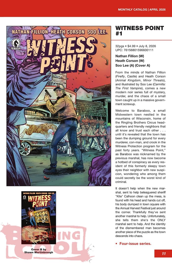Dark Horse Comics July 2026 Full Solicits And Solicitations