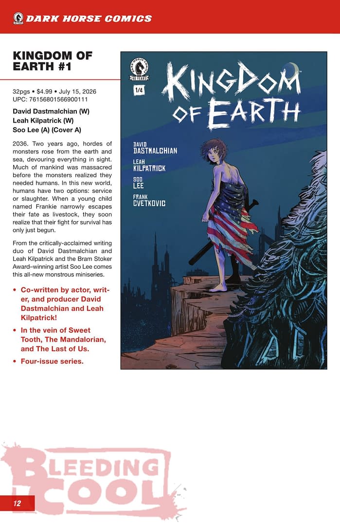 Dark Horse Comics July 2026 Full Solicits And Solicitations