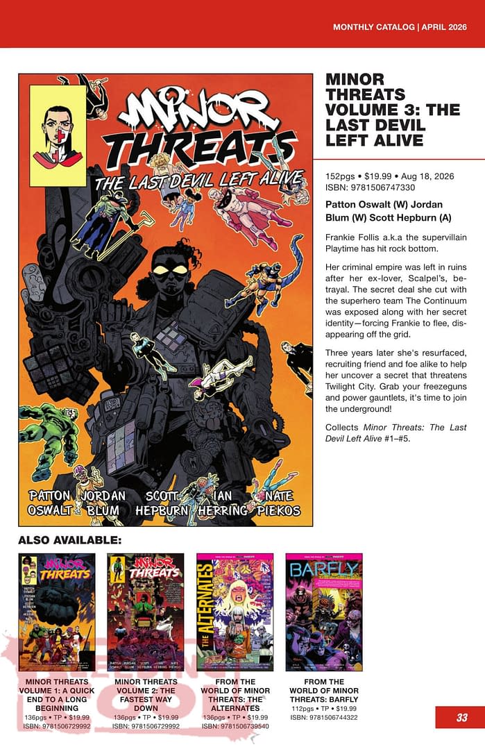 Dark Horse Comics July 2026 Full Solicits And Solicitations