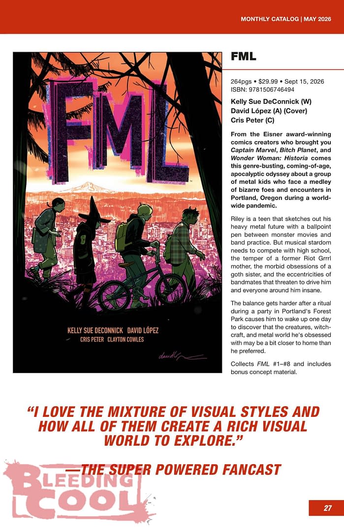 Dark Horse Comics Full August 2026 Solicits