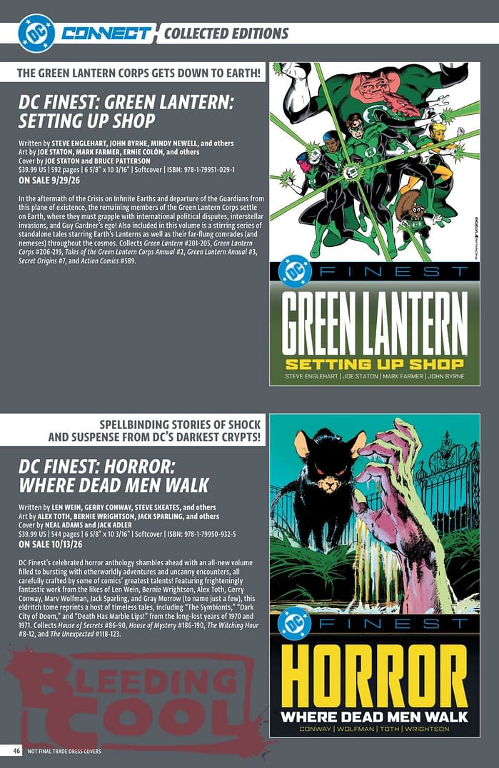DC Comics August 2026 Solicits And Solicitations