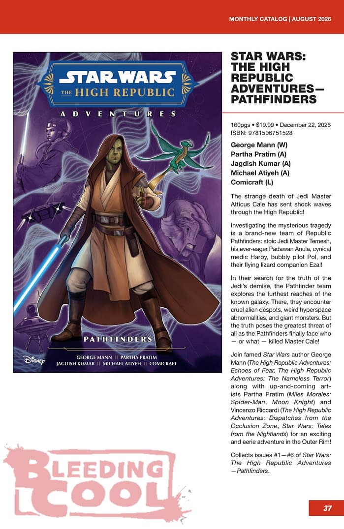 Dark Horse Comics' Official Full October 2026 Solicits