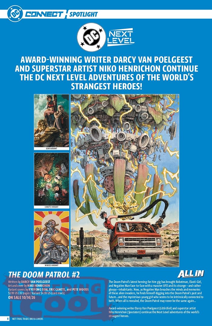 Official: DC Comic Full October 2026 Solicits And Solicitations
