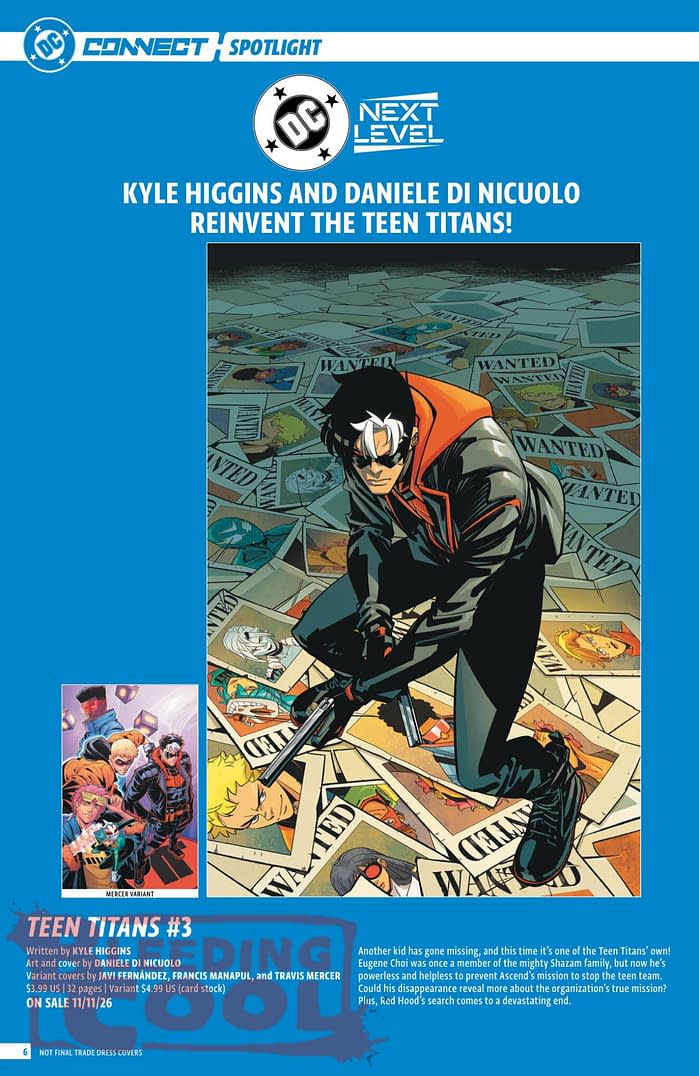DC Comics Full Official November 2026 Solicits