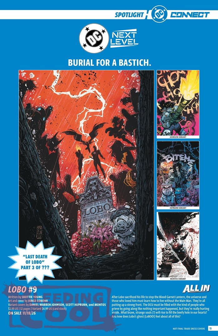 DC Comics Full Official November 2026 Solicits