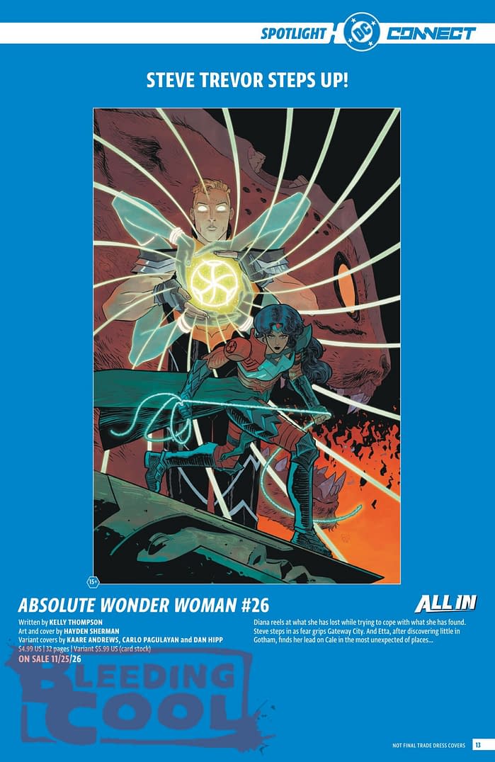 DC Comics Full Official November 2026 Solicits