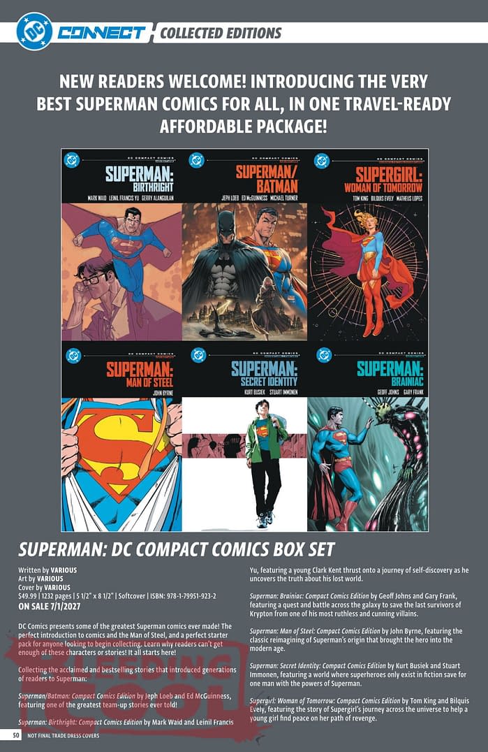 DC Comics Full Official November 2026 Solicits And Solicitations