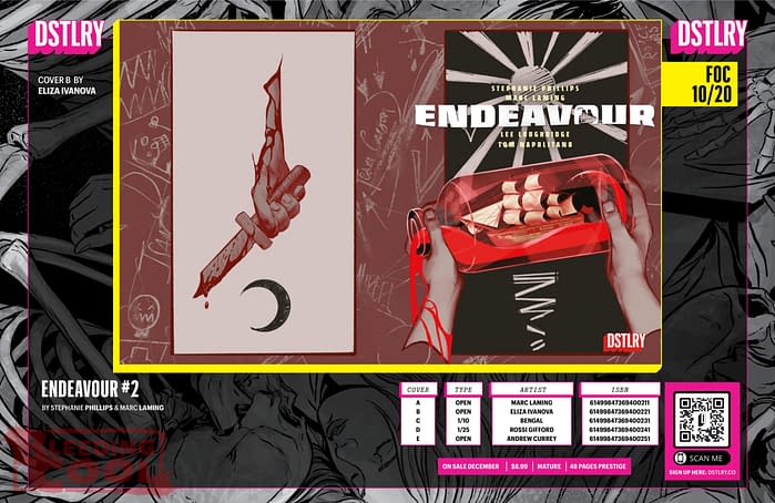 Dstlry November 2025 Solicits