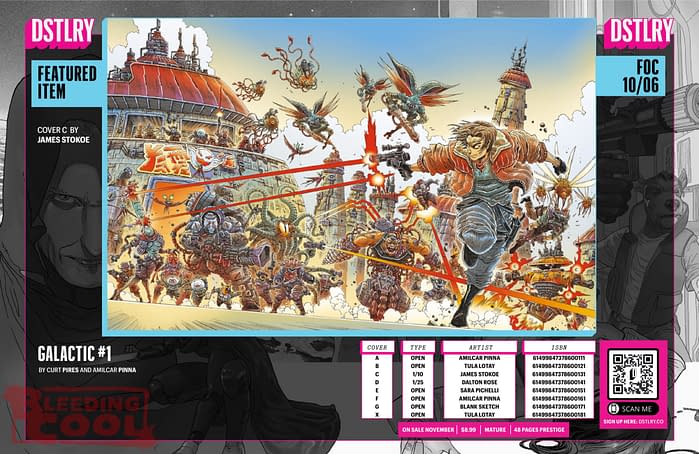 Dstlry November 2025 Solicits