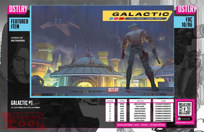 Dstlry November 2025 Solicits