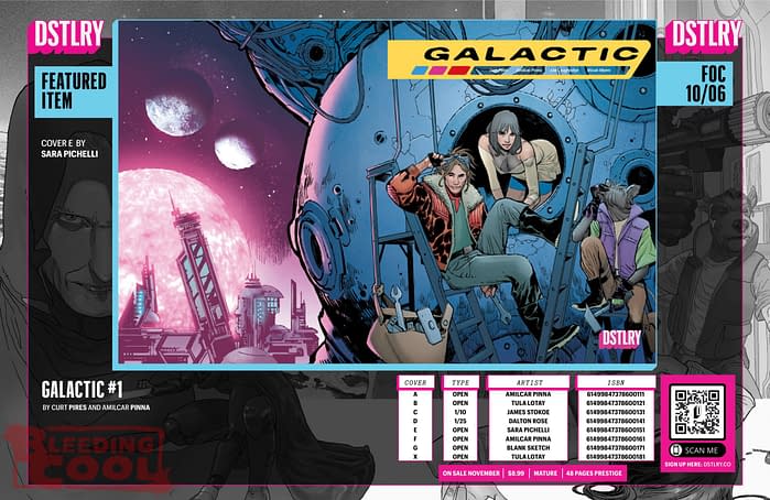 Dstlry November 2025 Solicits