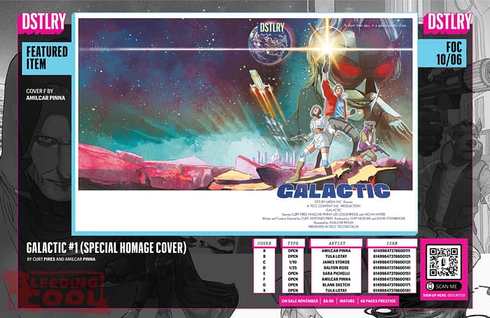 Dstlry November 2025 Solicits