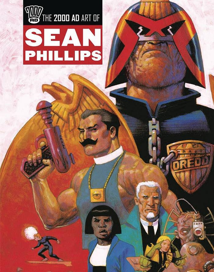 Cover image for 2000 AD ART OF SEAN PHILLIPS HC