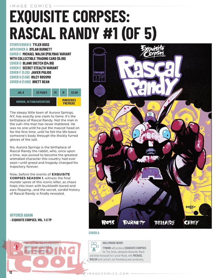 Image Comics Full July 2026 Solicits And Solicitations