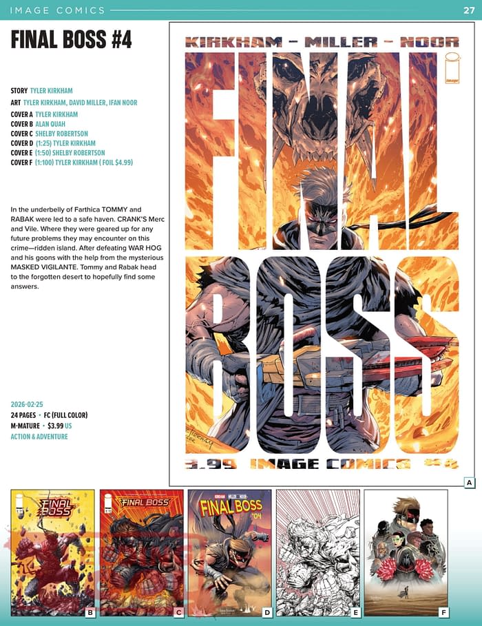 Image Comics February 2026 Solicits