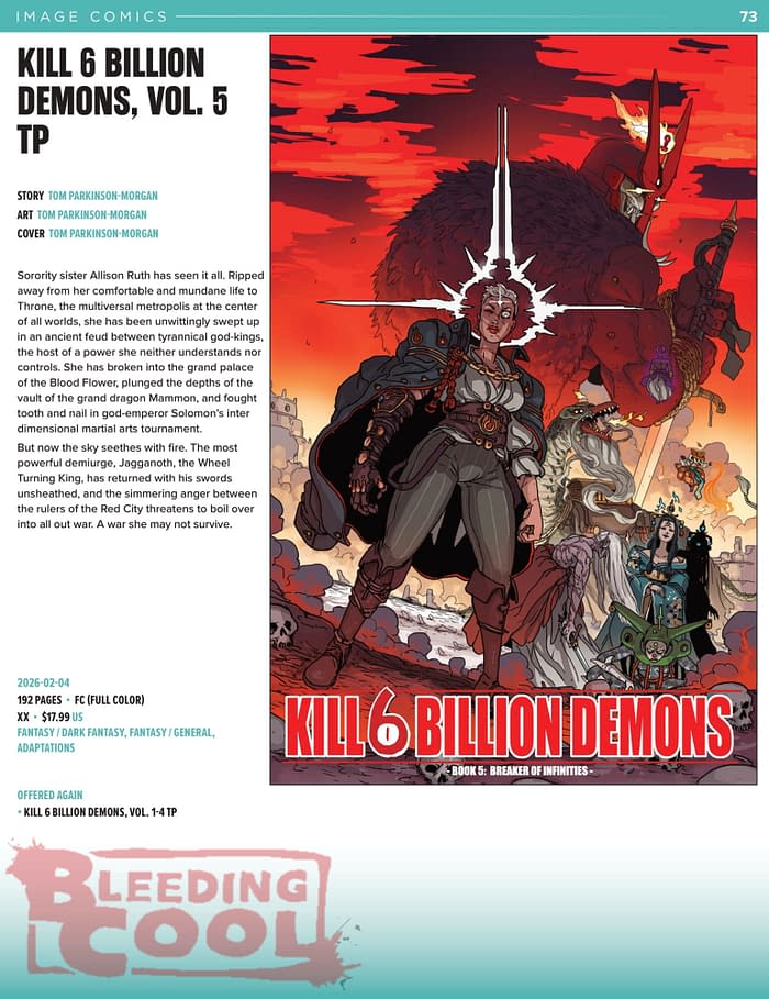 Image Comics February 2026 Solicits