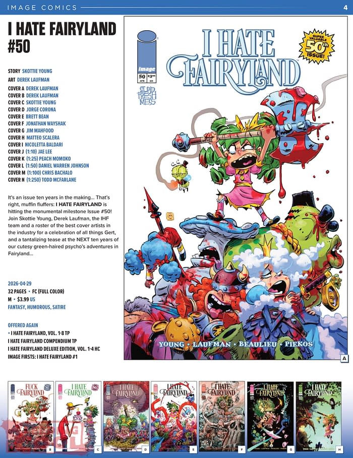 Image Comics Full April 2026 Solicits