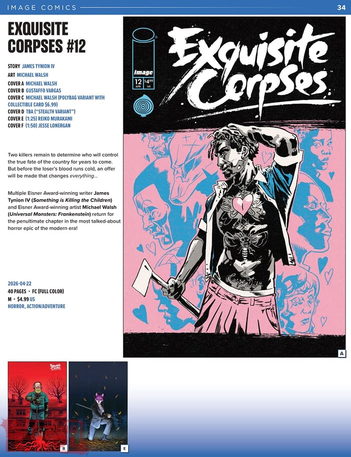 Image Comics Full April 2026 Solicits