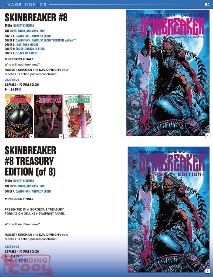 Image Comics Full April 2026 Solicits