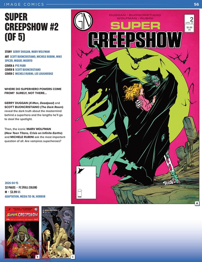 Image Comics Full April 2026 Solicits