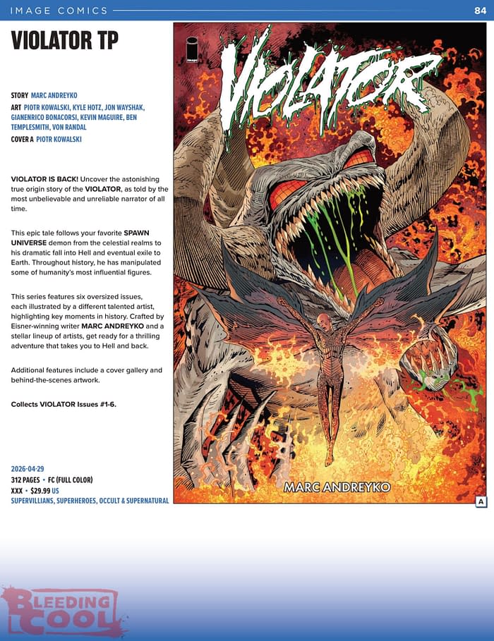 Image Comics Full April 2026 Solicits