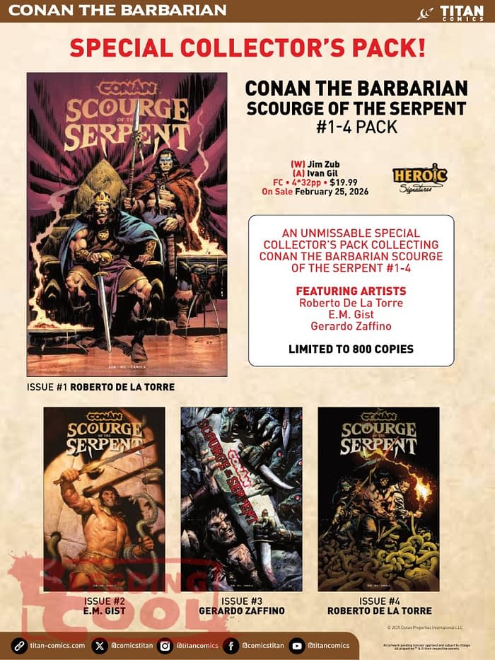 Titan Comics Full February 2026 Solicits