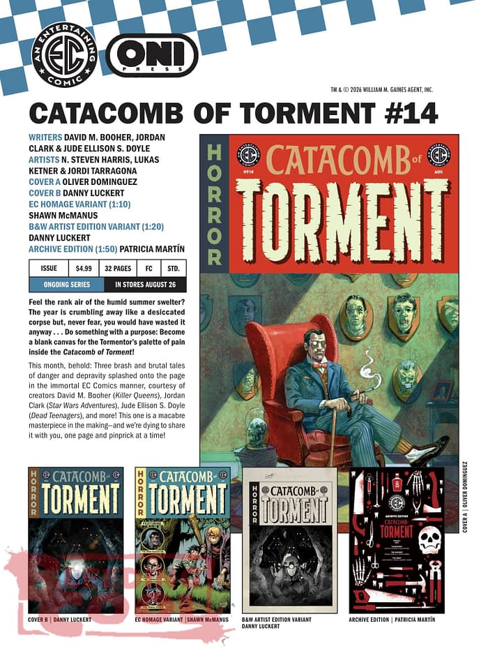 Oni Press August 2026 Solicits