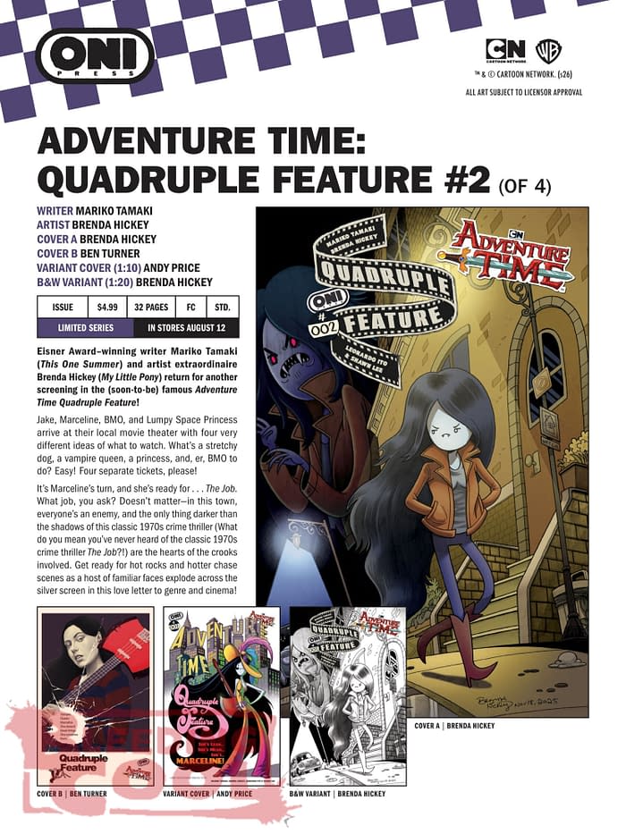 Oni Press August 2026 Solicits