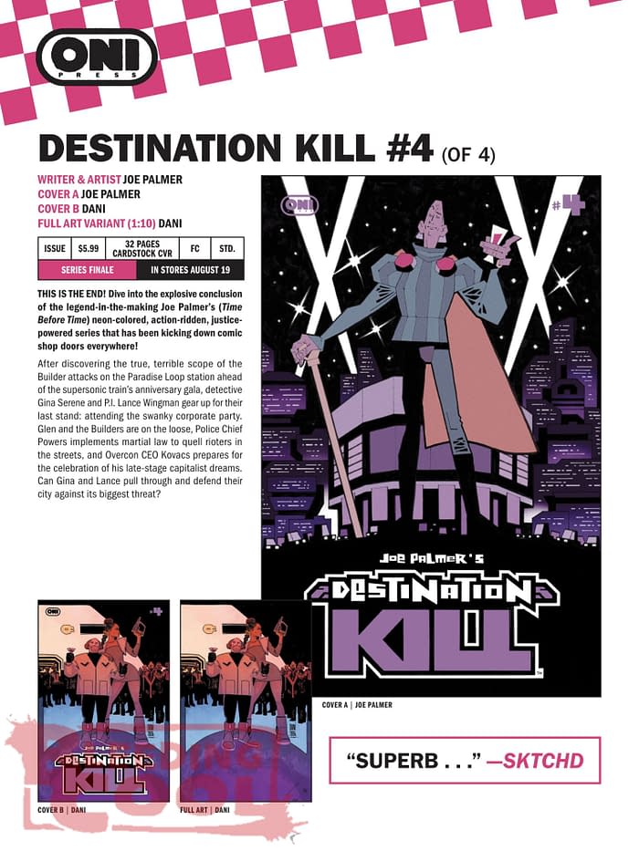 Oni Press August 2026 Solicits