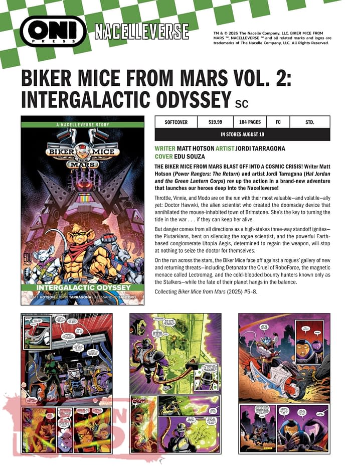 Oni Press August 2026 Solicits