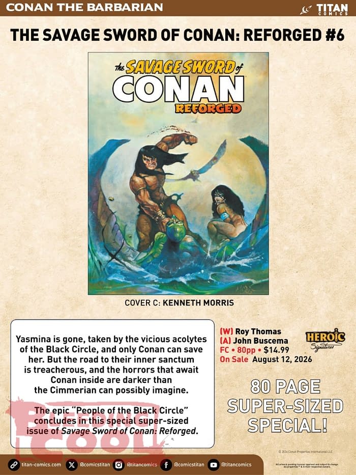 Titan Comics August 2026 Solicits And Solicitations