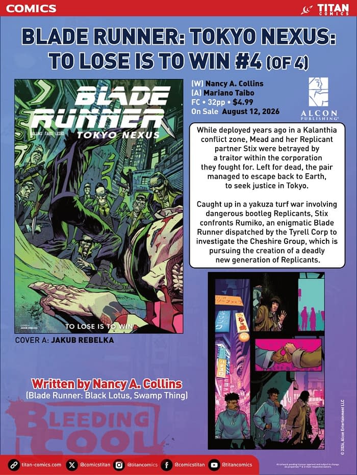 Titan Comics August 2026 Solicits And Solicitations