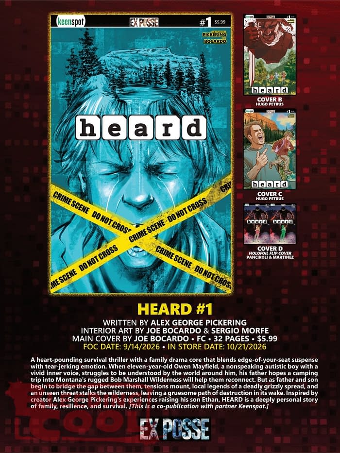 Keenspot Comics Official Full October 2026 Solicits And Solicitations