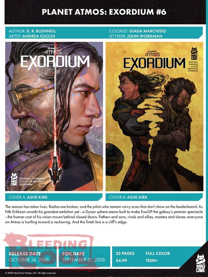 Mad Cave Official Full October 2026 Solicits And Solicitations