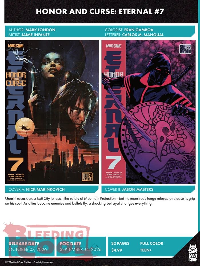 Mad Cave Official Full October 2026 Solicits And Solicitations
