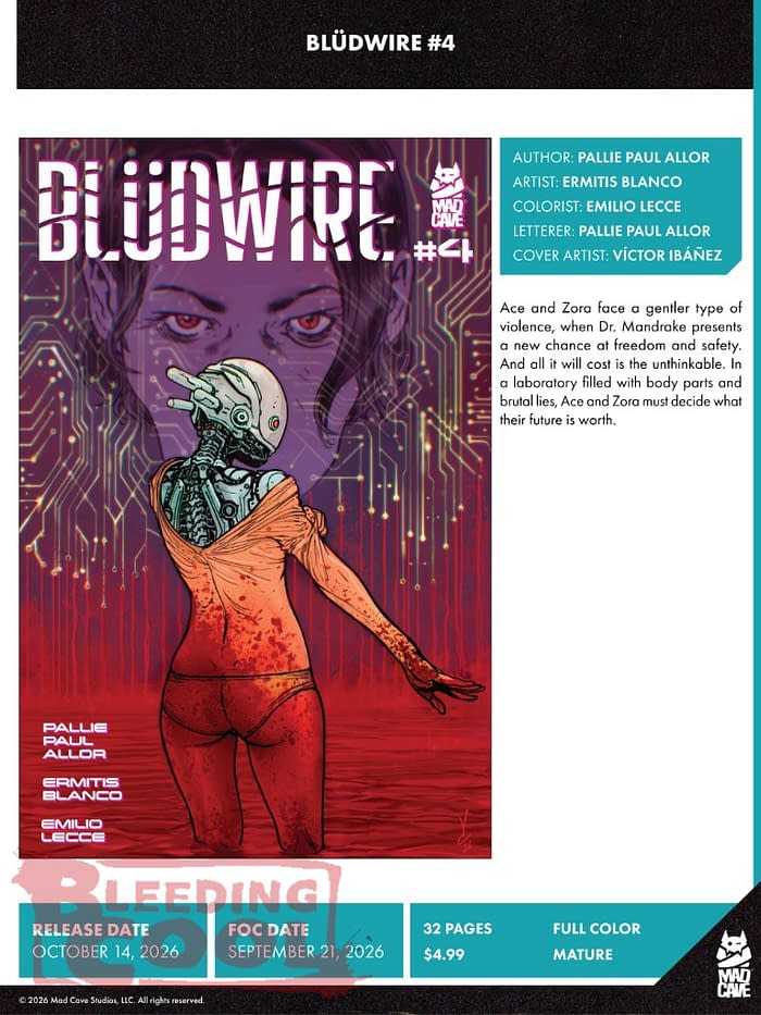Mad Cave Official Full October 2026 Solicits And Solicitations