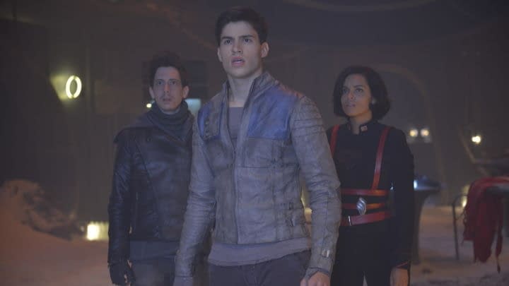 KRYPTON -- "Pilot" Episode 101 -- Pictured: (l-r) -- (Photo by: Aleksandar Letic/Syfy)