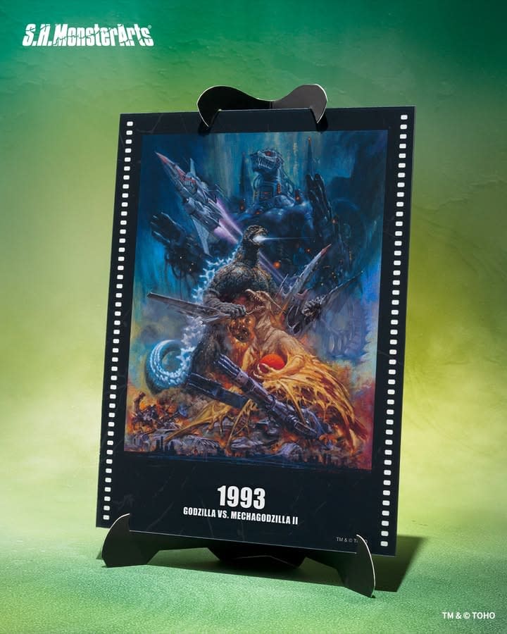 S.H. MonsterArts Godzilla vs. Mechagodzilla Poster Figure Coming Soon