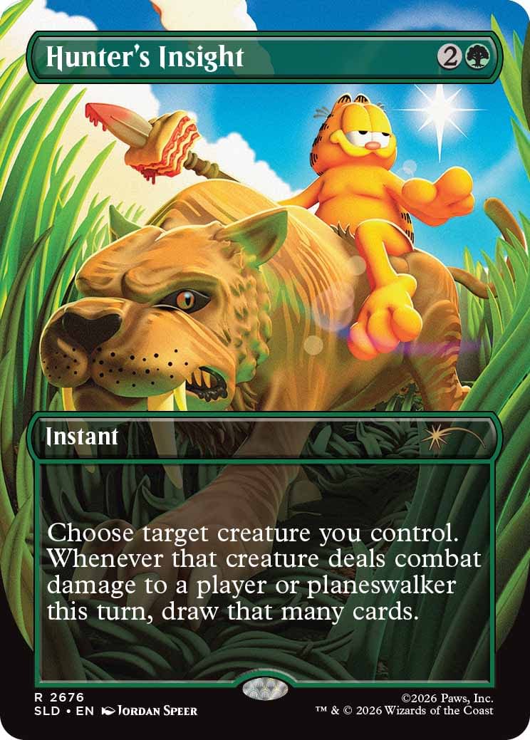 Magic: The Gathering Unveils New Secret Lair x Garfield Collaboration