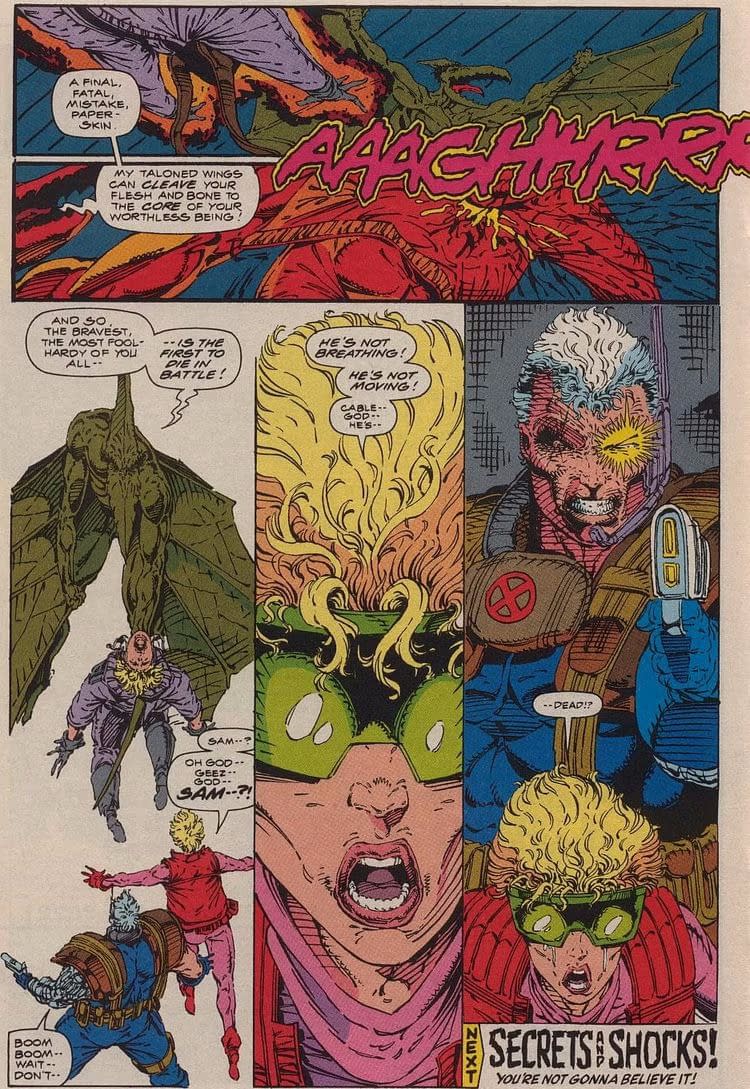 Rob Liefeld Vs Rob Liefeld Over Jim Lee And Cable's Origin