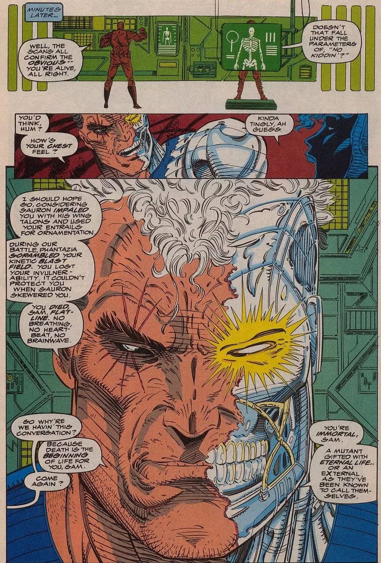 Rob Liefeld Vs Rob Liefeld Over Jim Lee And Cable's Origin