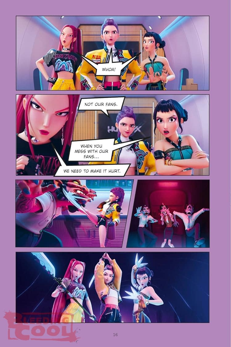 First Look Inside The Kpop Demon Hunters Graphic Novel