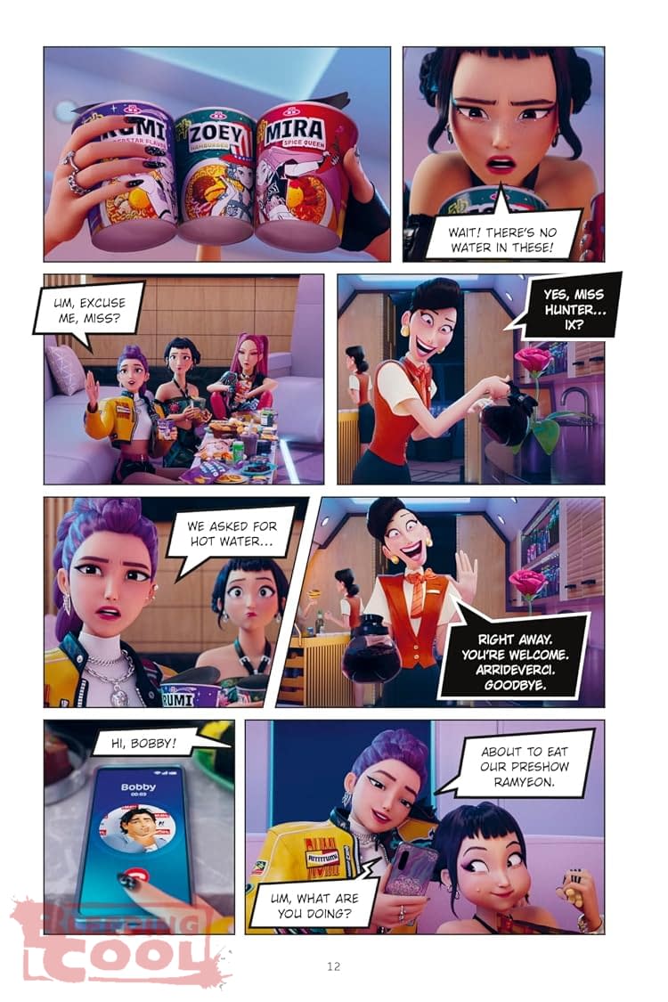 First Look Inside The Kpop Demon Hunters Graphic Novel