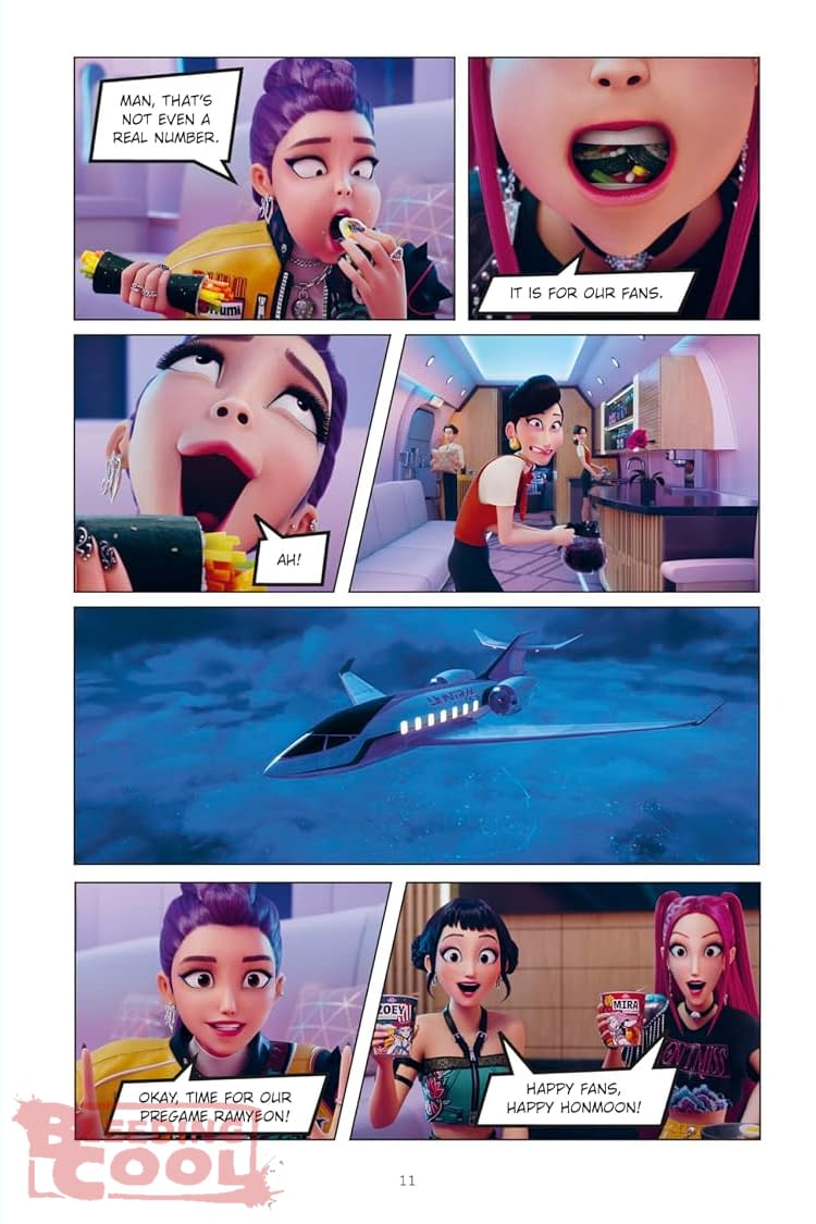 First Look Inside The Kpop Demon Hunters Graphic Novel