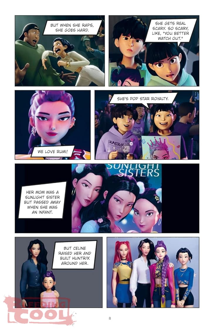 First Look Inside The Kpop Demon Hunters Graphic Novel