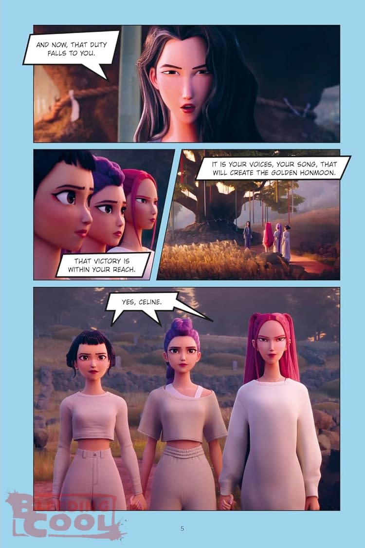 First Look Inside The Kpop Demon Hunters Graphic Novel