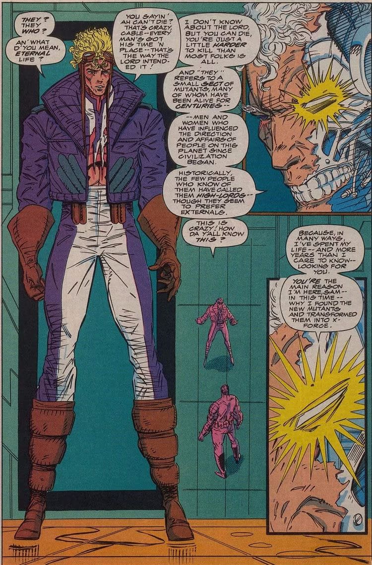 Rob Liefeld Vs Rob Liefeld Over Jim Lee And Cable's Origin
