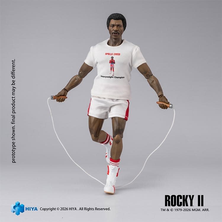 Apollo Creed Returns with New Hiya Toys Rocky II 1/12 Exquisite Figure